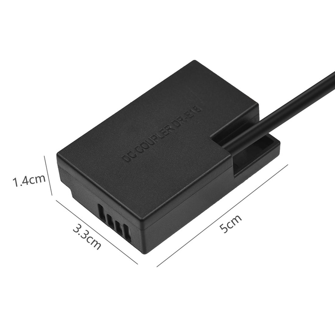Topcine Type-C to LP-E17 Dummy Battery DR-E18 DC Coupler for Canon EOS R10 RP 77D 200D 250D 750D 760D 800D 850D Rebel T6i T6s T7i T8i DSLR Camera TOPCINE