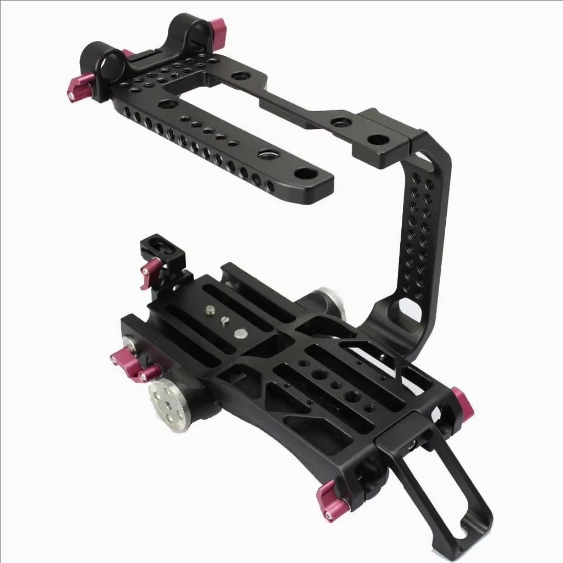 15mm Baseplate Camera Rig Cage with Top Handle For SONY FS7 Kit FS7 Support Bracket Cage