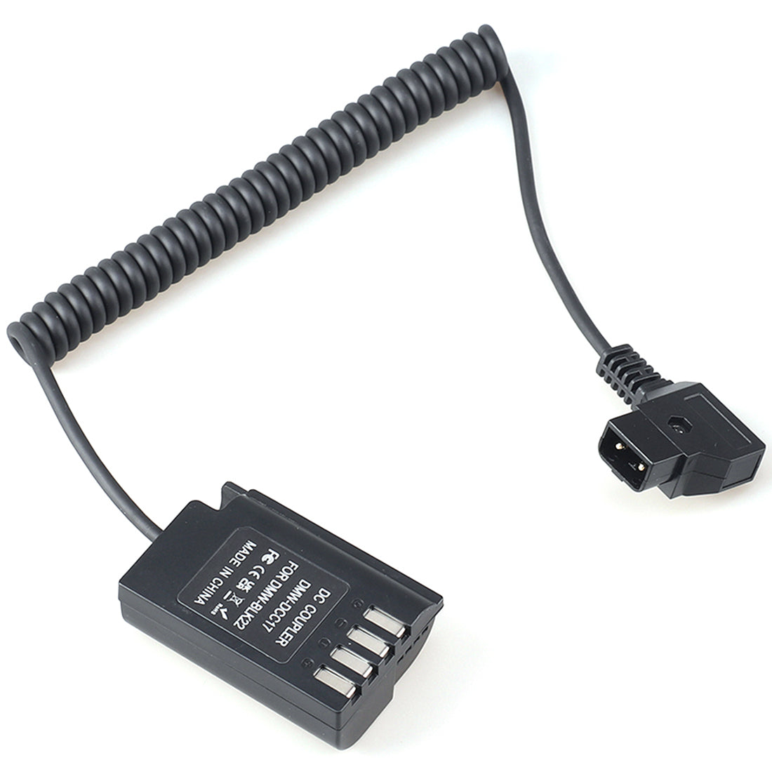 Topcine D-Tap to DMW-BLK22 Dummy Battery Power Adapter for Panasonic Lumix S5 GH6 LUMIX S5II DC-S5 DC-S5K DC-S5GK GH5 II GH6 DMW-BGS5 Cameras TOPCINE