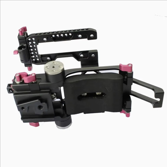 15mm Baseplate Camera Rig Cage with Top Handle For SONY FS7 Kit FS7 Support Bracket Cage Topcine Official Store