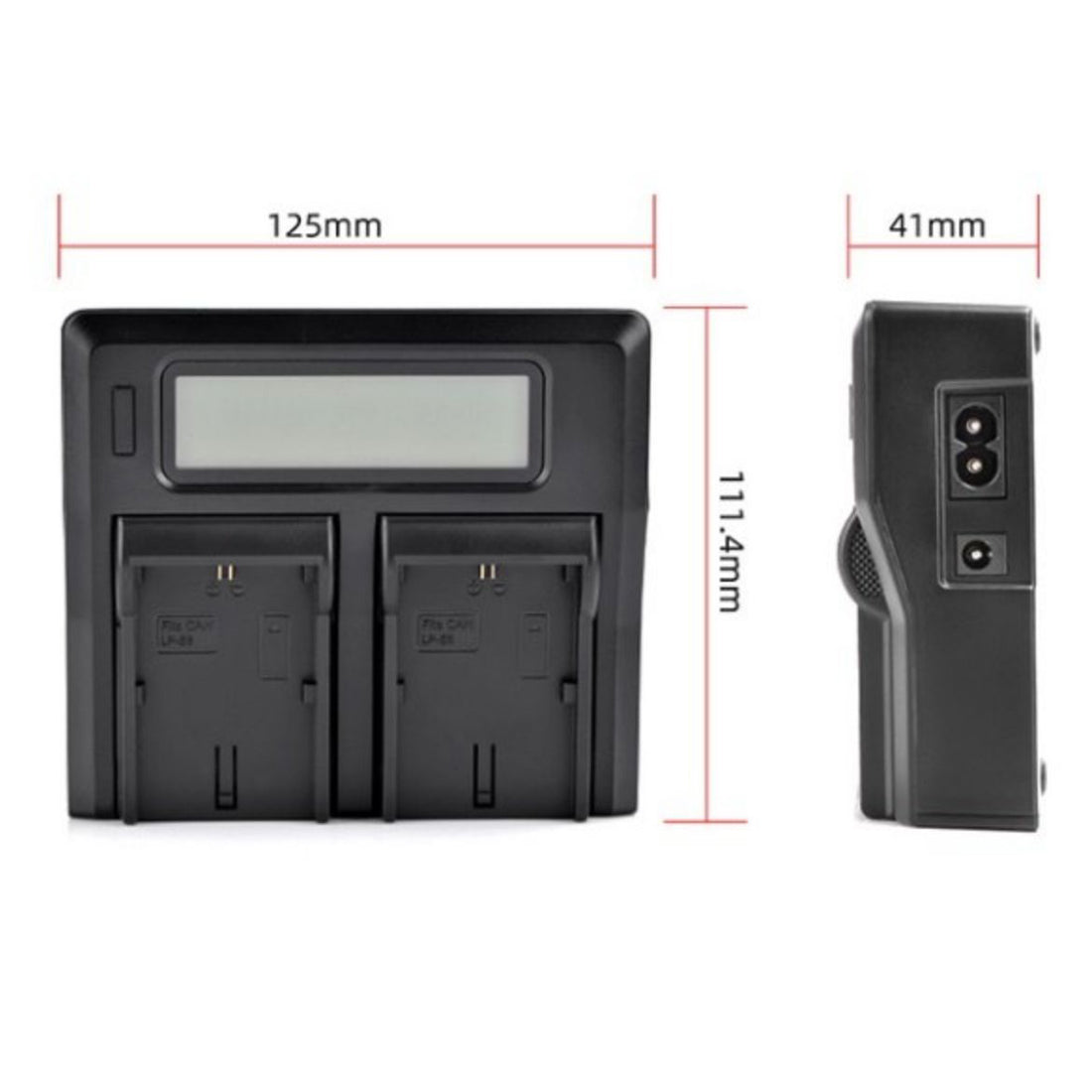 Topcine LCD Dual Channel SONY NP-FW50 Battery Charger for SONY NEX-7 NEX-6 NEX-5T NEX-5R NEX-5C NEX-5N A7R A7R2 A7M2 A5000 A5100 A6000 A6300 A6500 A7R A7R2 A7RM2 Cameras  TOPCINE