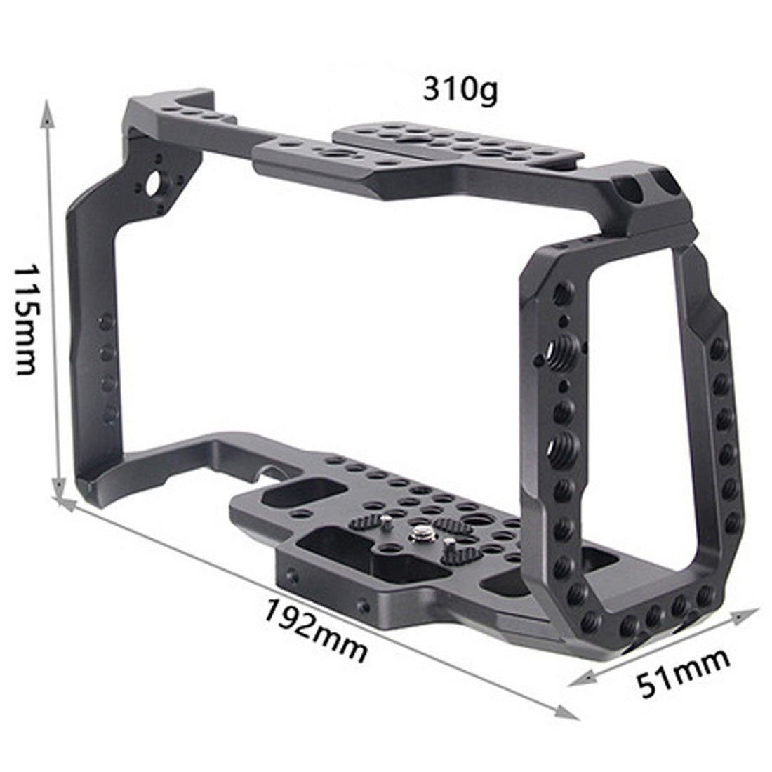 Topcine BMPCC 4K & 6K Cage for Blackmagic Design Pocket Cinema Camera 4K & 6K Camera Rig Stabilizer with Cold Shoe  TOPCINE