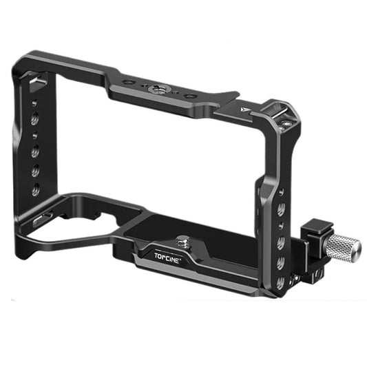 Camera Cage for Sony Alpha A7CII A7CR Camera with Arca-Swiss,Cold Shoe Mount TOPCINE