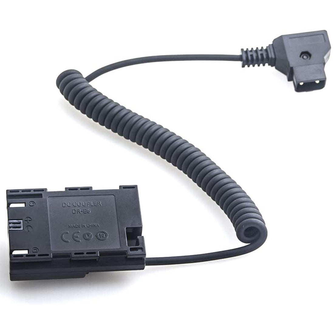 Topcine D-Tap Power Supply Cable LP-E6 Dummy Battery Compatible with Canon EOS 5DMark II 5DMark III 5DMark IV 6D 60D 6DMark II 7DMark II 70D 80D 90D 5DSR EOS R R5 R6 Cameras TOPCINE
