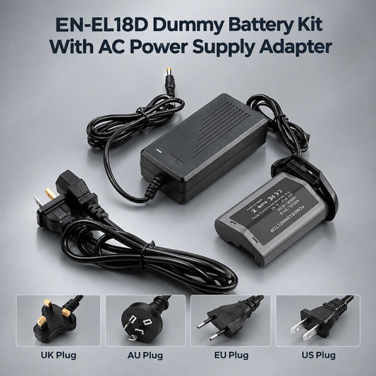 Nikon Z9 AC Power Adapter Kit with EP-9 Dummy Battery DC Coupler camera dummy battery TOPCINE