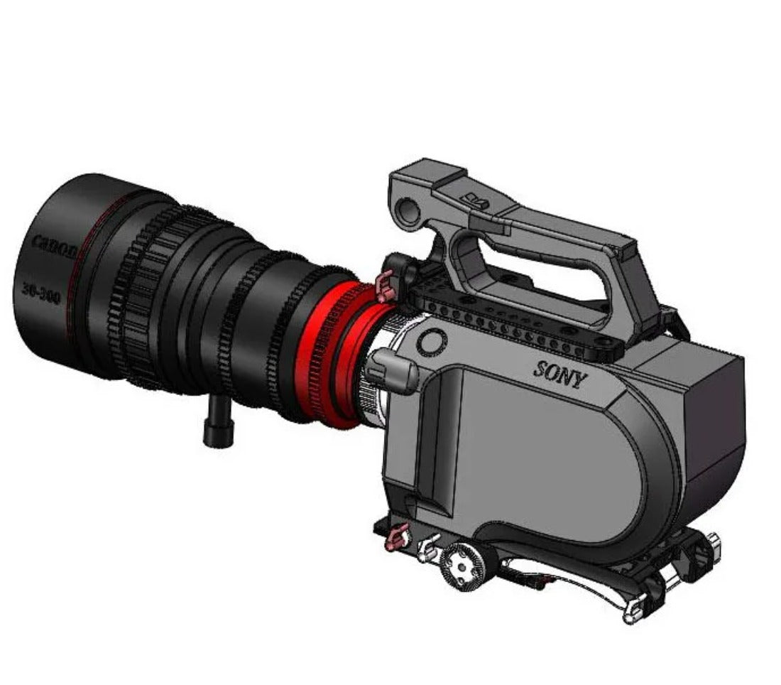 15mm Baseplate Camera Rig Cage with Top Handle For SONY FS7 Kit FS7 Support Bracket Cage
