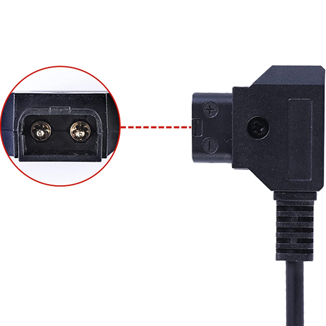 Topcine D-tap to 0B 2 Pin Male Coiled Power Cable for Anton Bauer Teradek Bolt ARRI RED Paralinx Preston Transvideo SmallHD TOPCINE