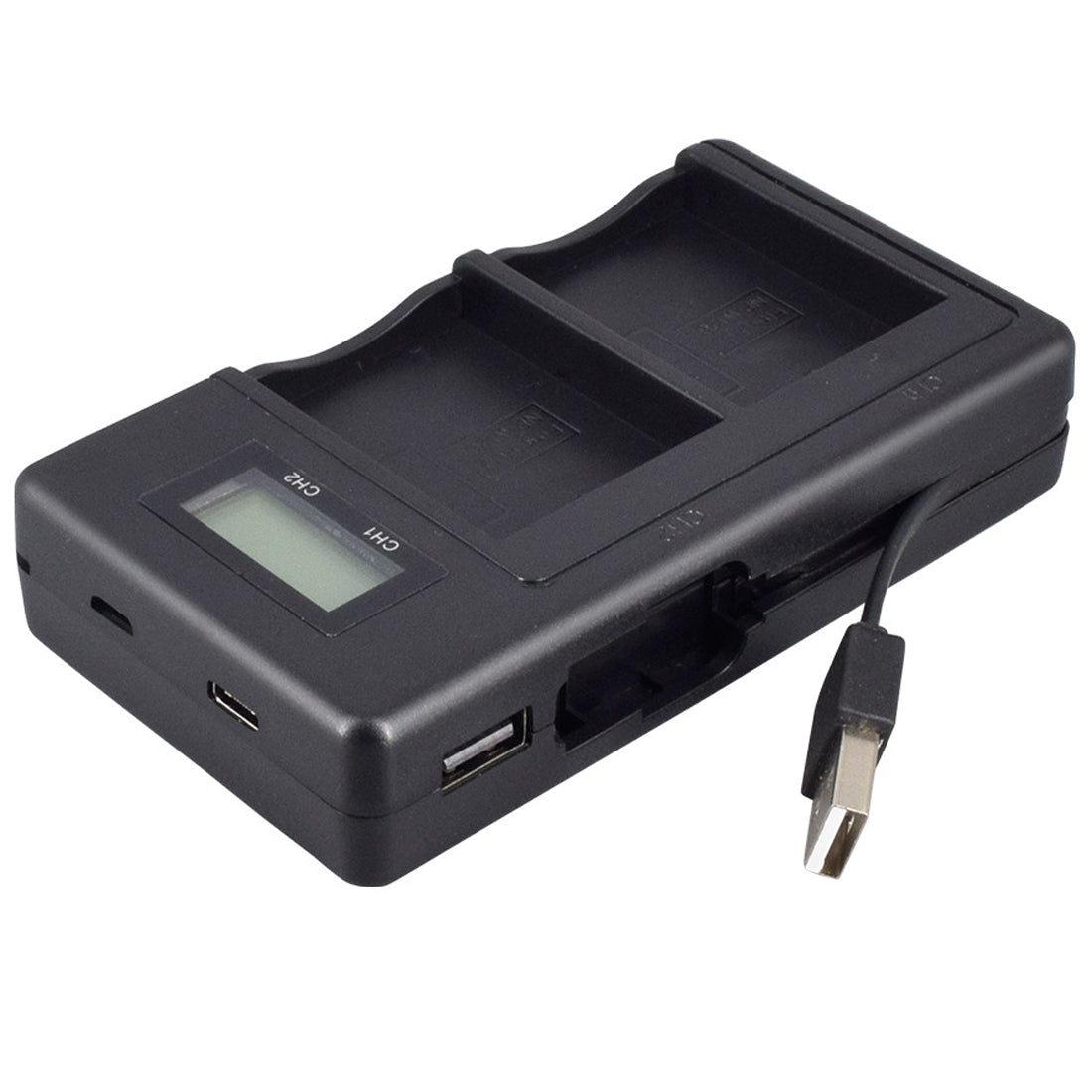 Topcine Dual Slot NP-W126 Battery Fast Charger,NPW126 Charger Compatible for Fujifilm HS30EXR, HS33EXR, HS35EXR, HS50EXR, X-A1, X-A2, X-A3, X-A5, X-A7, X-A10, X-E1, X-E2, X-E2S, X-E3, X-E4, X-H1, X-M1, X-Pro1, X-Pro2, X-Pro3, X-S10, X-T1, X-T2, X-T3, X-T1 TOPCINE