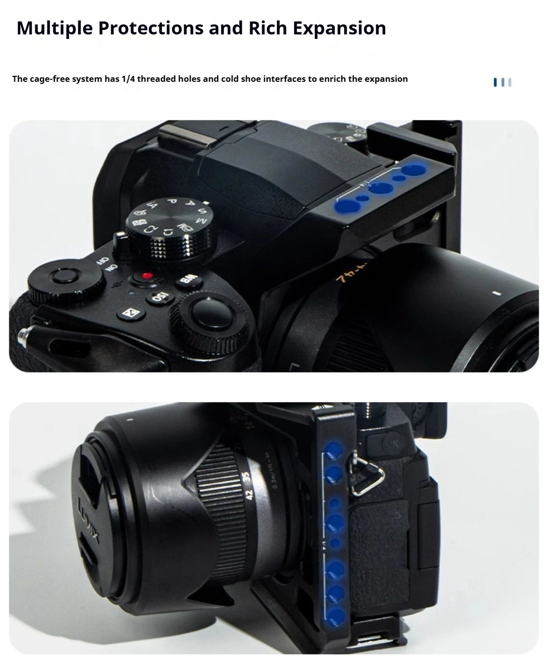 Camera Cage for Panasonic Lumix G95 G95D G95 Camera Accessories