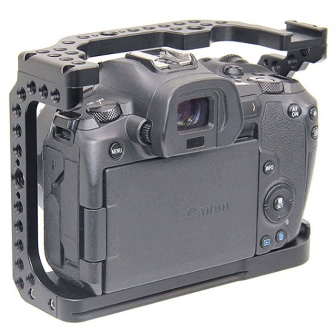 Topcine EOS R Camera Cage for Canon R Camera, Video Shooting Filming Accessories 3/8“ Arri Locating