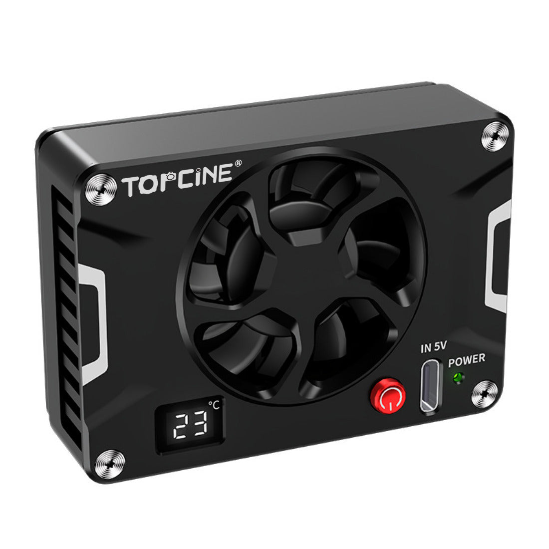 Topcine New Version camera cooling fan for Sony A7IV ZVE1 A6700 A7C2 AVE10 ZV1 A7C; Canon R5 R6 R7 90D; Fujifilm XT4 XS10 XH2S and more camera cooling fan TOPCINE