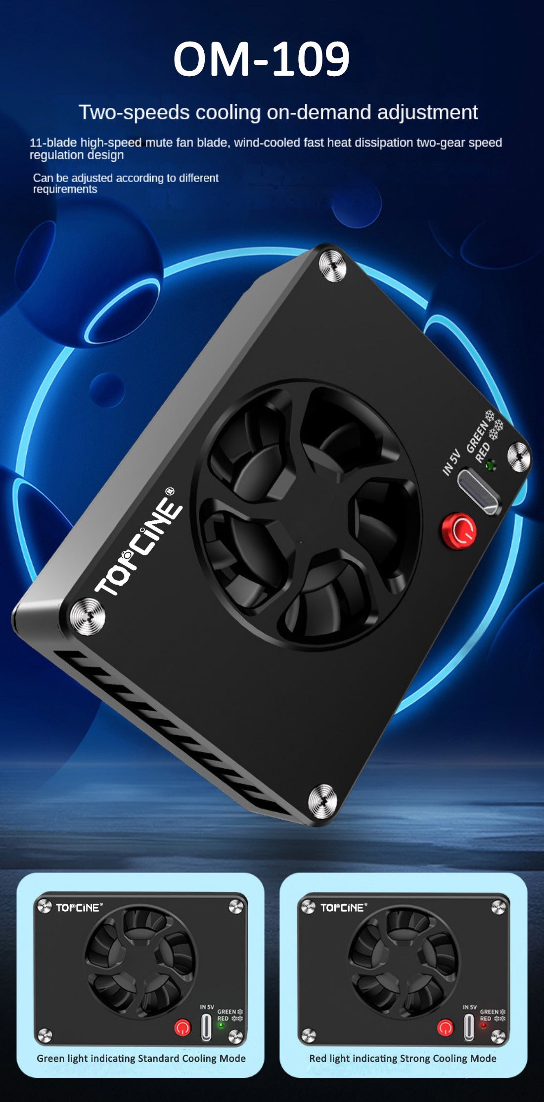 Topcine New Version camera cooling fan for Sony A7IV ZVE1 A6700 A7C2 AVE10 ZV1 A7C; Canon R5 R6 R7 90D; Fujifilm XT4 XS10 XH2S and more camera cooling fan TOPCINE