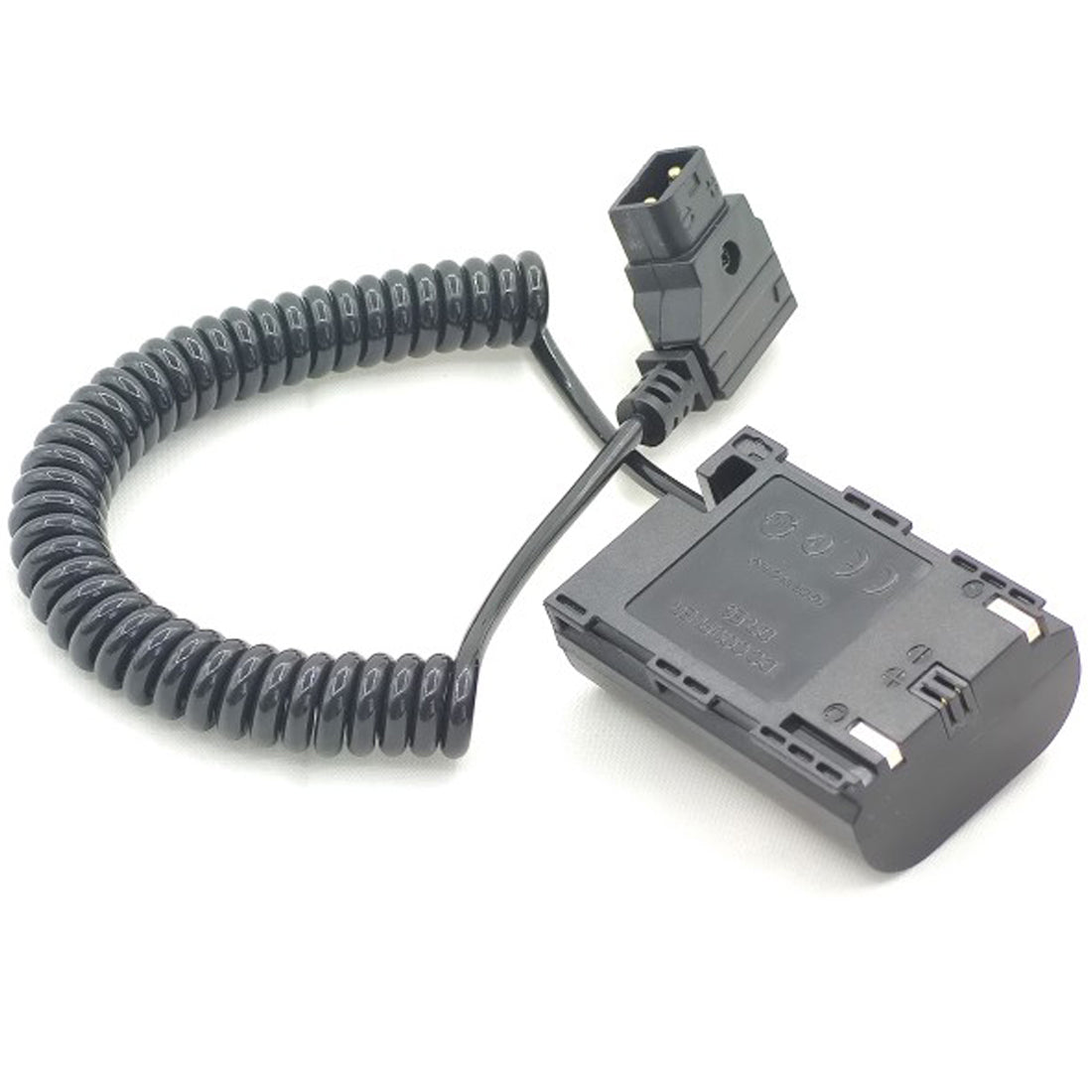 Topcine D-Tap Power Supply Cable LP-E6 Dummy Battery Compatible with Canon EOS 5DMark II 5DMark III 5DMark IV 6D 60D 6DMark II 7DMark II 70D 80D 90D 5DSR EOS R R5 R6 Cameras TOPCINE