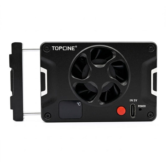 Universal Camera Cooling Fan for Sony Canon Fujifilm Mirrorless Cameras camera cooling fan TOPCINE OM108 Ditital Display