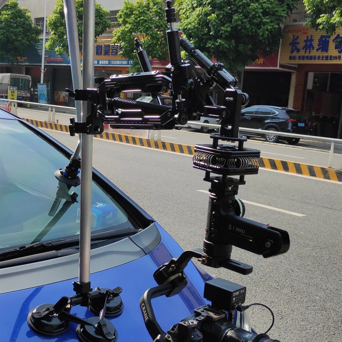 11Kg Load Capacity Shock Absorbing ARM With 3 Hydraulic Damper Vehicular Stabilizer FOR DJI RONIN MX S RS2 RC2 Zhiyun Weebill