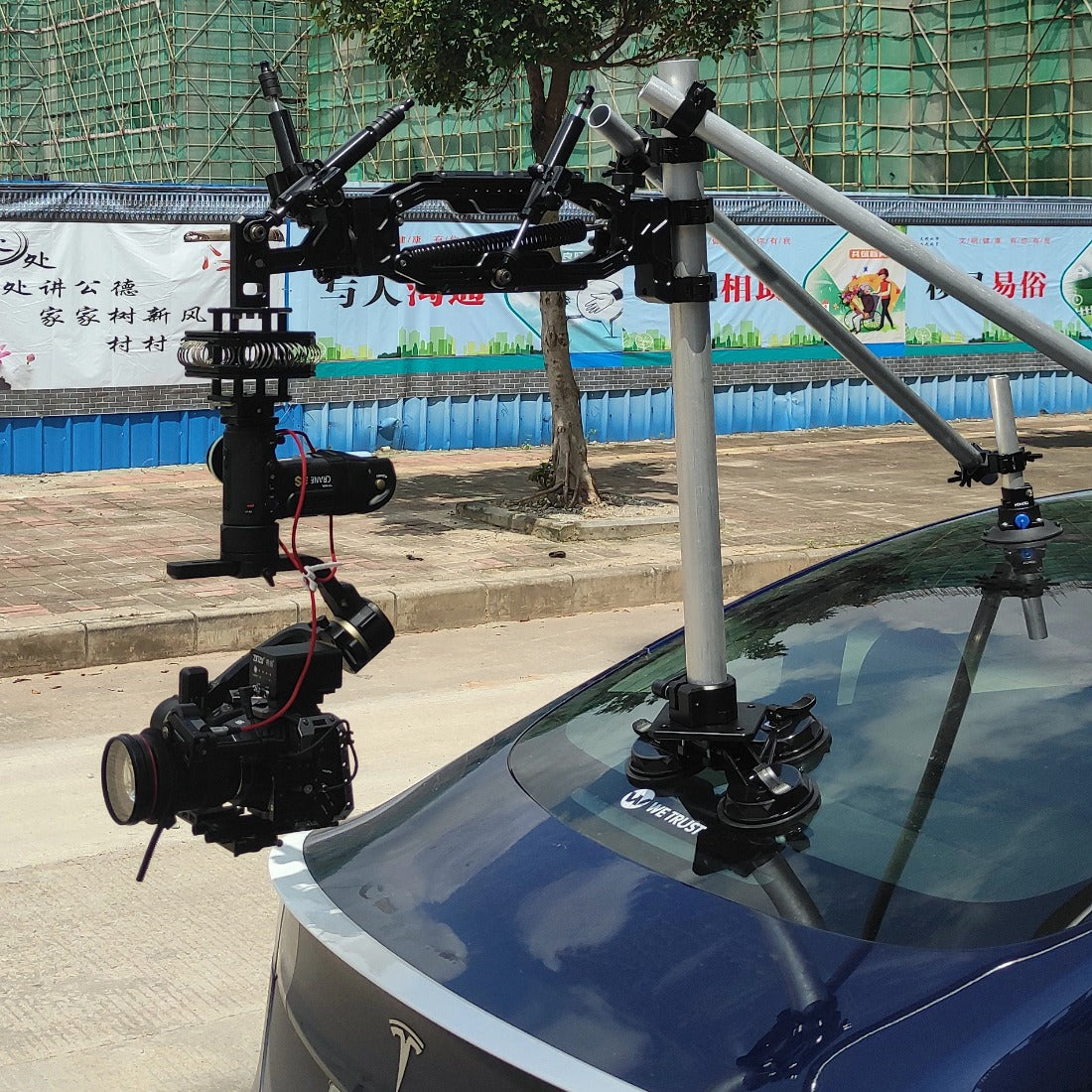 11Kg Load Capacity Shock Absorbing ARM With 3 Hydraulic Damper Vehicular Stabilizer FOR DJI RONIN MX S RS2 RC2 Zhiyun Weebill