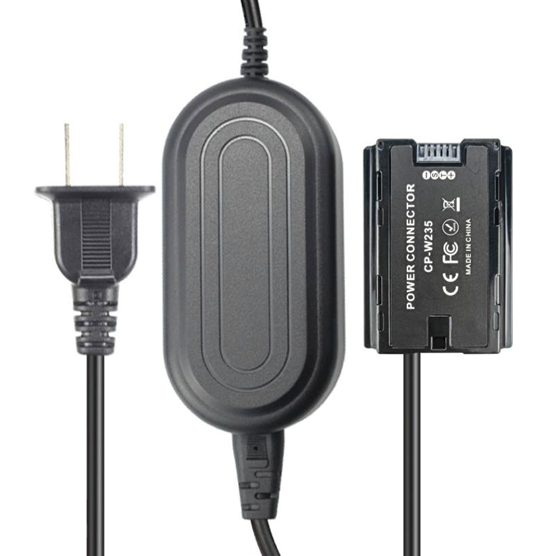 Topcine AC Power Adapter + NP-W235 Dummy Battery CP-W235 DC Coupler for Fujifilm X-T4 X-T5 X-H2 X-H2S GFX100S Camera TOPCINE