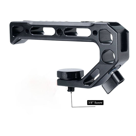 3/8" 1/4" Interface Tophandle with Arri Locking Pin for Camera Cage with 4 Cold Shoes handgrip TOPCINE 3/8" Interface