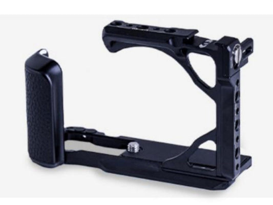 XM5 Camera Cage for Fujifilm XM5 with Full Access Two Point Locking Arca Base Multile 1/4" 3/8" Holes for Camera Accessories camera cage Topcine Official Store XM5 Camera Cage
