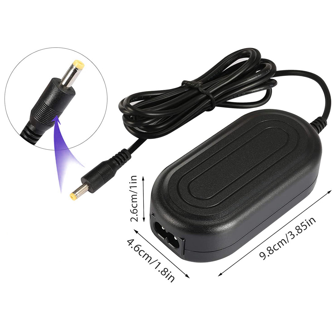 Topcine CP-W126 DC Coupler NP-W126/NP-W126S Dummy Battery AC Power Supply Adapter Kit for Fujifilm X-S10 X-T3 X-T20 X-T30 X-T100 X-T200 X100F X100V X-A5 X-A7 X-A20 X-E3 X-Pro2 X-Pro3 HS35EXR HS50EXR etc. TOPCINE