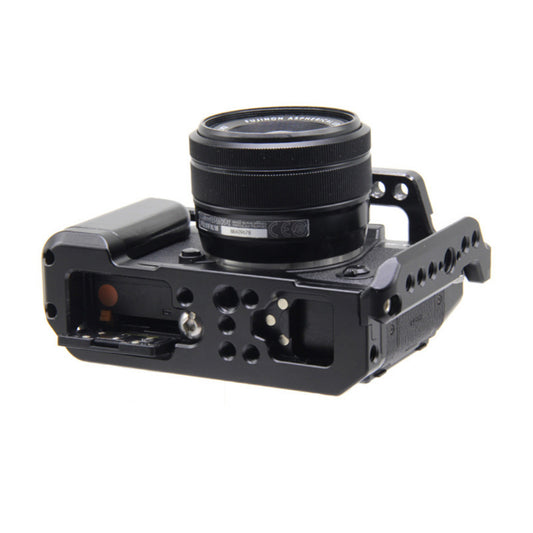 Fujifilm XT30 XT30II XT20 XT10 Cage with Cold Shoe Mount Arca Quick Release Baseplate TOPCINE