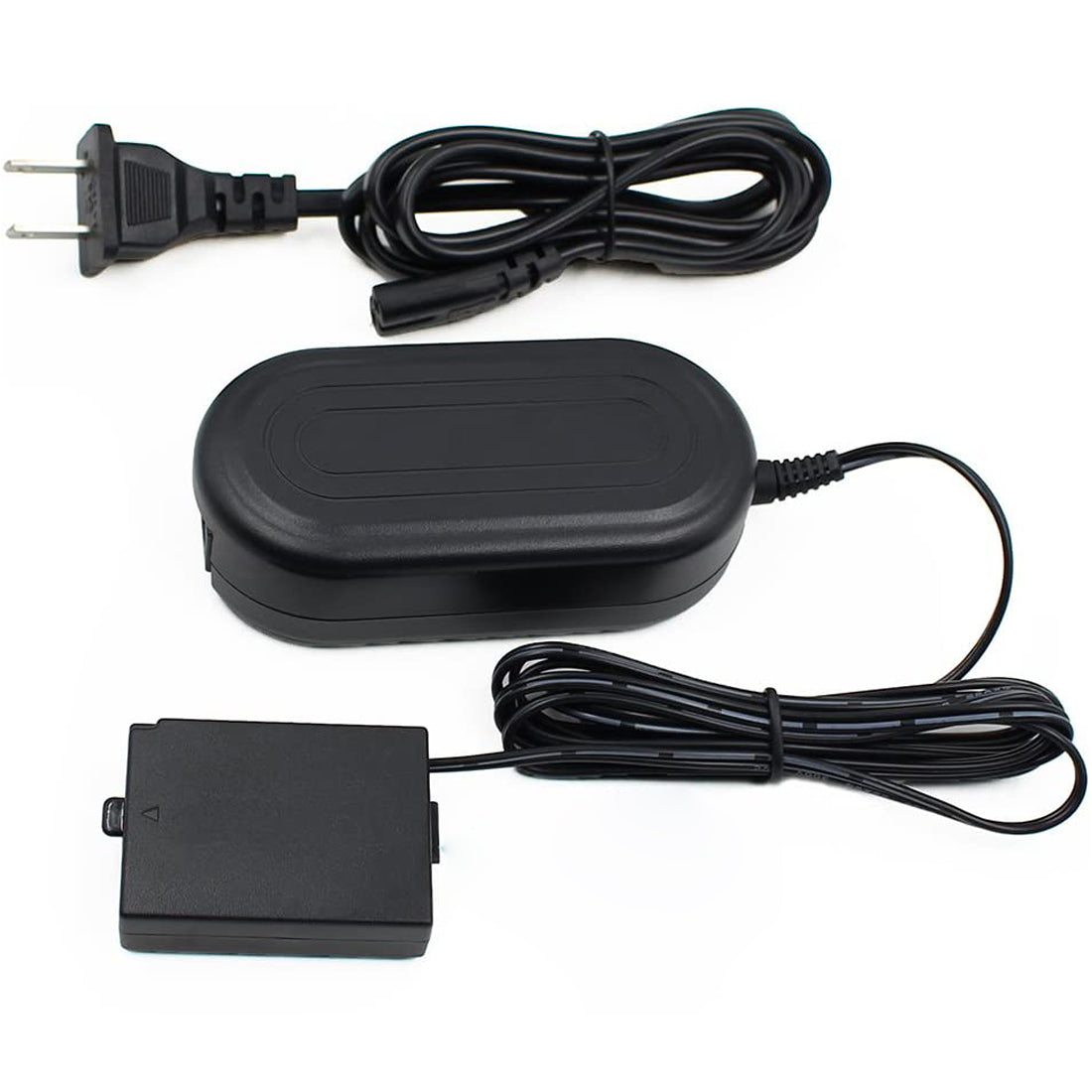 Topcine ACK-E10 AC Power Adapter LP-E10 Dummy Battery DR-E10 DC Coupler Kit for Canon Cameras EOS 1100D 1200D 1300D 1500D 3000D EOS Rebel T3 Rebel T5 Rebel T6 EOS Kiss X50 Kiss X70 TOPCINE