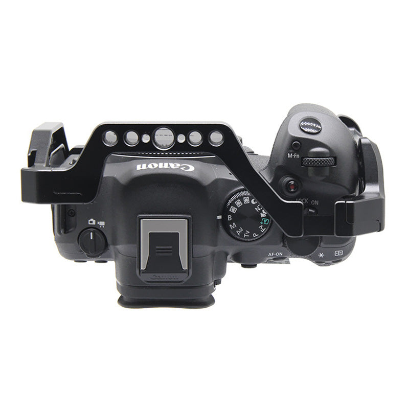 TOPCINE Camera Cage Compatible for Canon EOS R5/R5C/R6 R6markII Camera, Vlogging Video Shooting Filmmaking Rig Stabilizer with Dual Cold Shoe camera cage TOPCINE