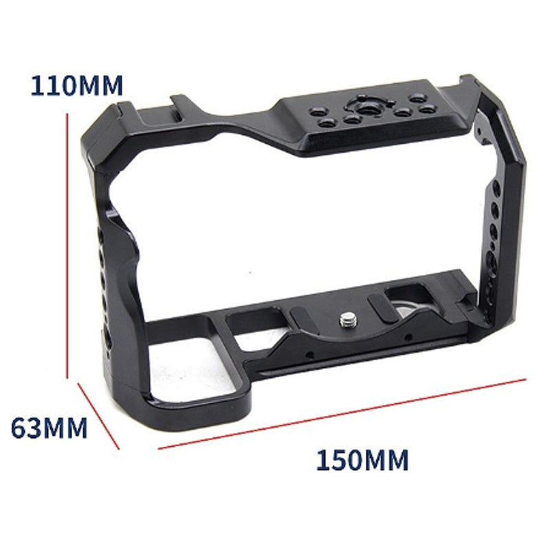 TOPCINE Camera Full Cage Compatible for Nikon Z5/Z6/Z7/Z6II/Z7II Camera,Aluminum Alloy Z6 Camera Cage with Cold Shoe Mount for Microphone and  Fill Light camera cage TOPCINE