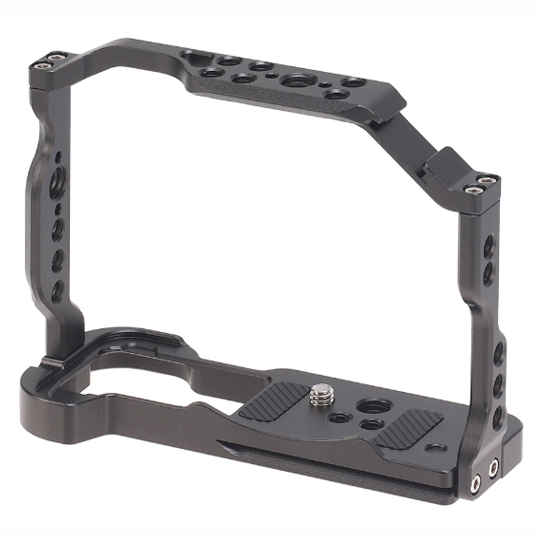 Topcine R50 Camera Cage for Canon EOS R50 Camera, Video Shooting Cage Rig Filming Accessories 3/8“ Arri Locating Cold Shoe Extension for Microphone/ Light TOPCINE