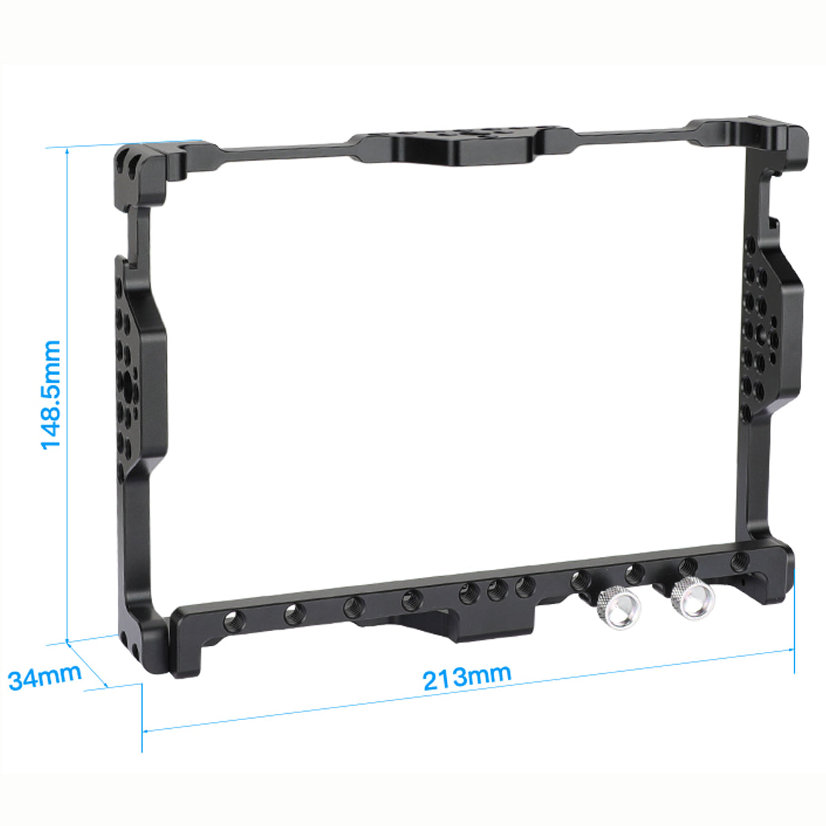 Topcine Aluminum Alloy Monitor Cage Rig with 1/4"-20 Screw holes For LILLIPUT H7/H7S 7" monitors Series TOPCINE