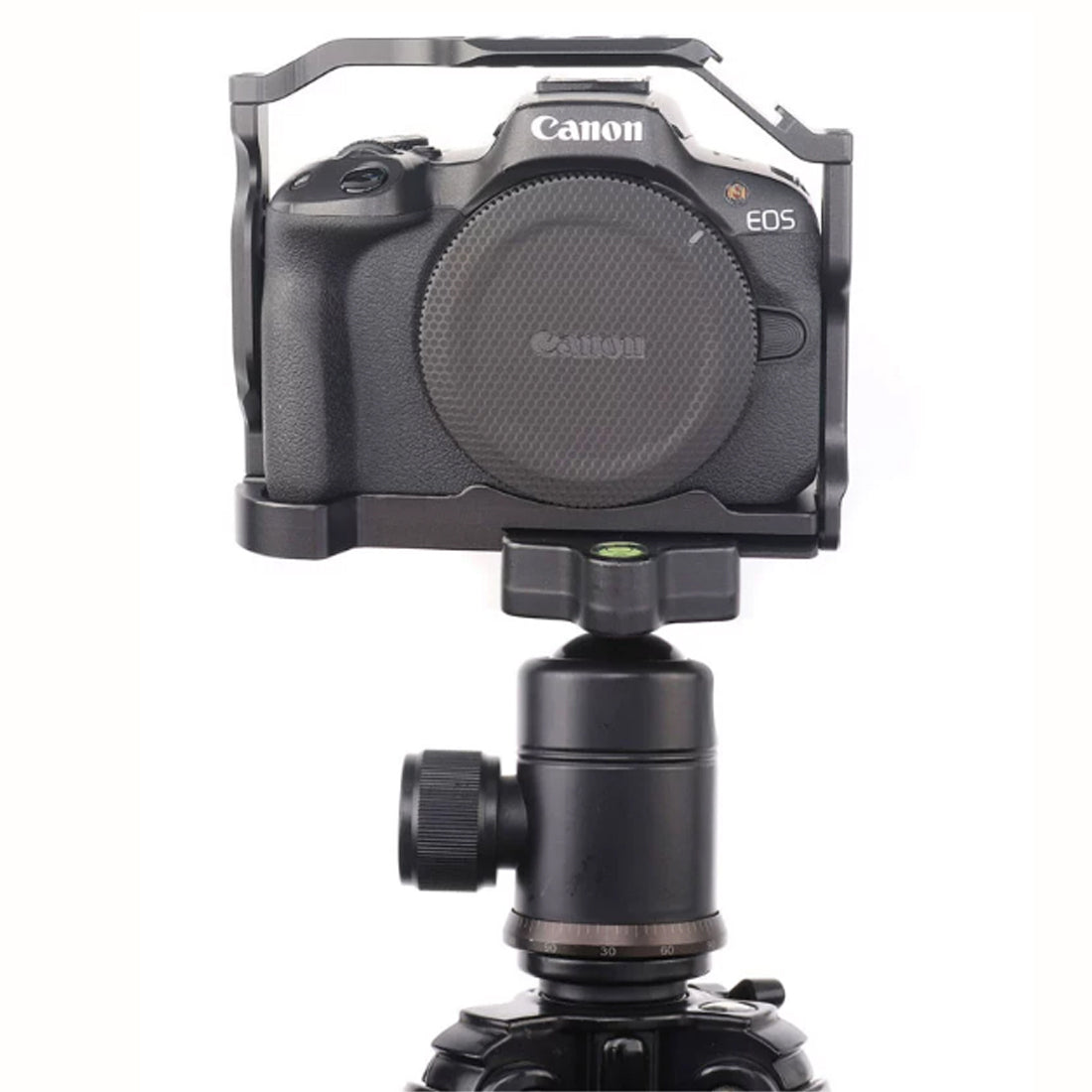 Topcine R50 Camera Cage for Canon EOS R50 Camera, Video Shooting Cage Rig Filming Accessories 3/8“ Arri Locating Cold Shoe Extension for Microphone/ Light  TOPCINE