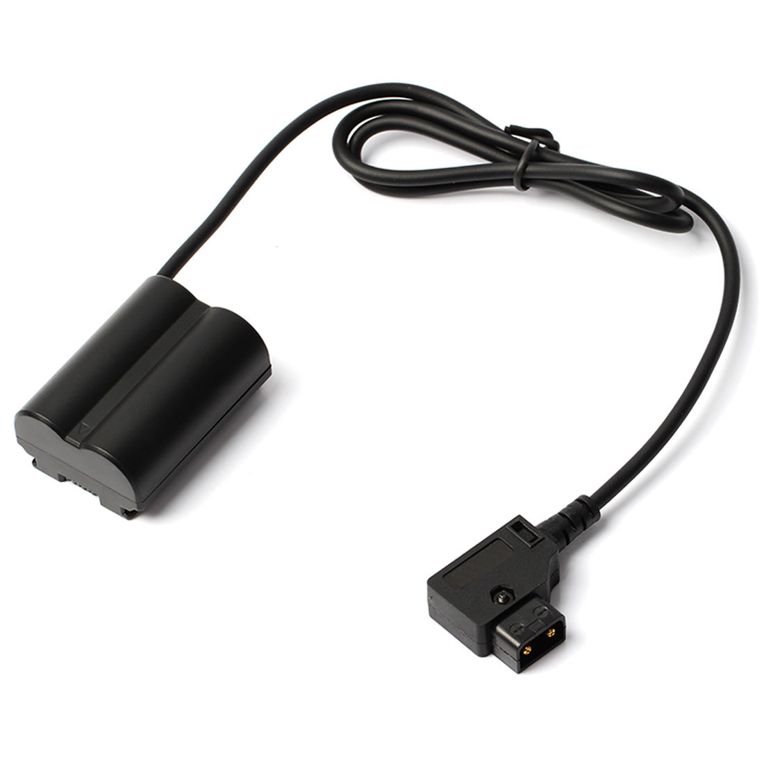 Topcine D-Tap to NP-W235 Dummy Battery to Ptap Camera Power Adapter Compatible for Fujifilm GFX 50S II / 50SII GFX 100S X-H2S / XH2S X-T4 / XT4 X-T5 / XT5 Cameras Fully Decoded 48" Coiled Cable camera dummy battery TOPCINE Straight