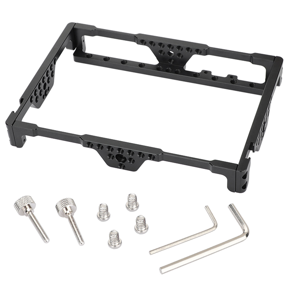 Topcine Aluminum Alloy Monitor Cage Rig with 1/4"-20 Screw holes For LILLIPUT H7/H7S 7" monitors Series  TOPCINE
