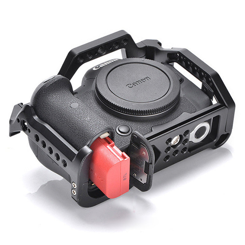 TOPCINE Camera Cage Compatible for Canon EOS R5/R5C/R6 R6markII Camera, Vlogging Video Shooting Filmmaking Rig Stabilizer with Dual Cold Shoe camera cage TOPCINE