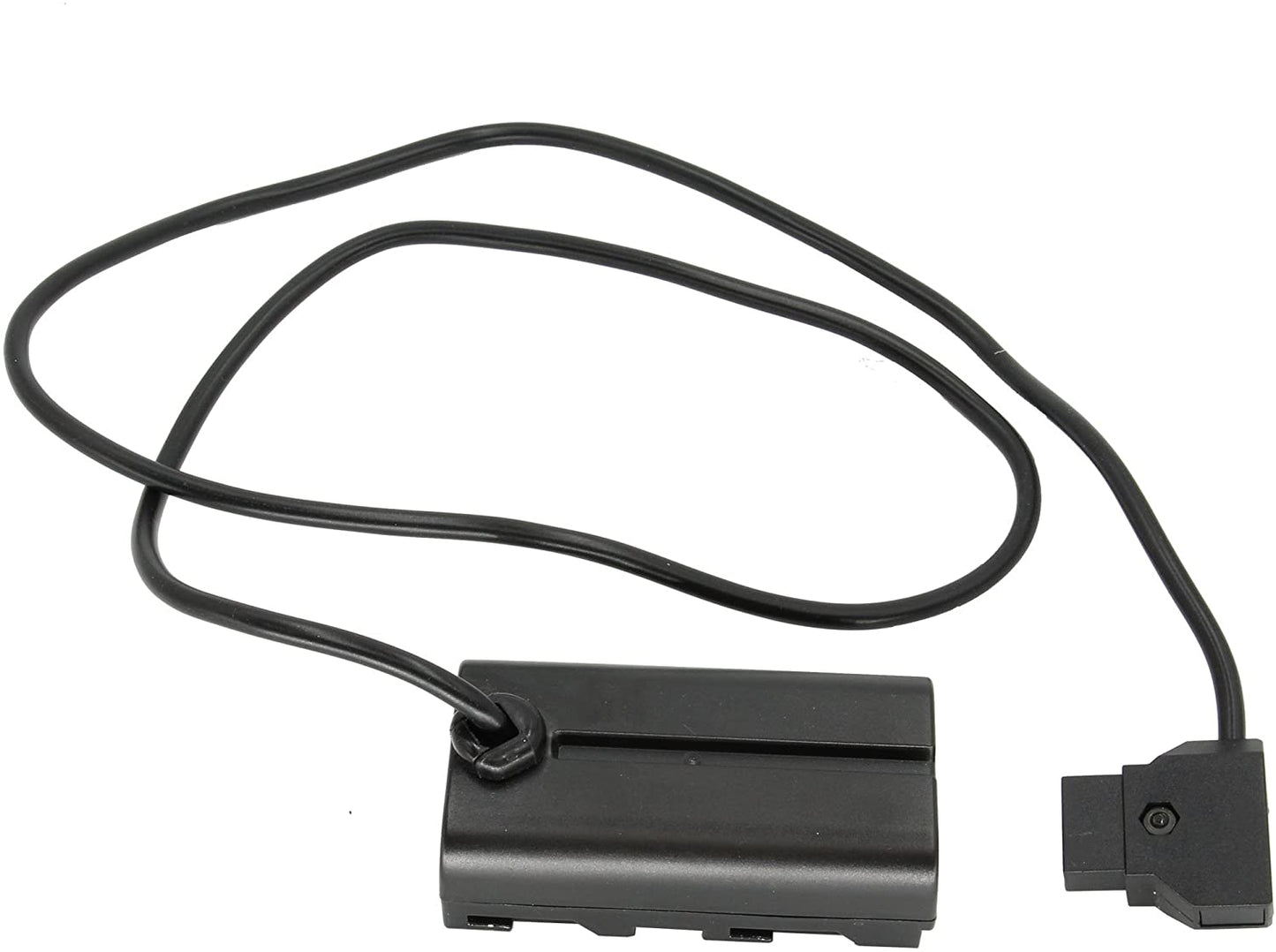D-Tap to Dummy Battery 30” Straight Adapter Cable to Replace NP-F550, NP-F570, NP-F970 Sony-L Batteries to Power DCRVX2100, HDRFX1, HD1000U & HVRZ1U Cameras camera dummy battery TOPCINE