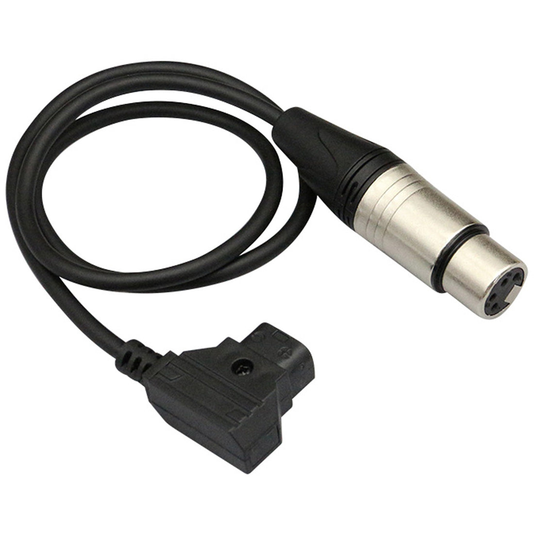Topcine DTap to 4Pin XLR Power Cable, D-Tap Male to 4Pin XLR Female Cable Compatible for Sony Venice Panasonic Varicam Blackmagic URSA Mini Pro TVlogic Filed Monitor Power Cable Sound Mixers Cable TOPCINE