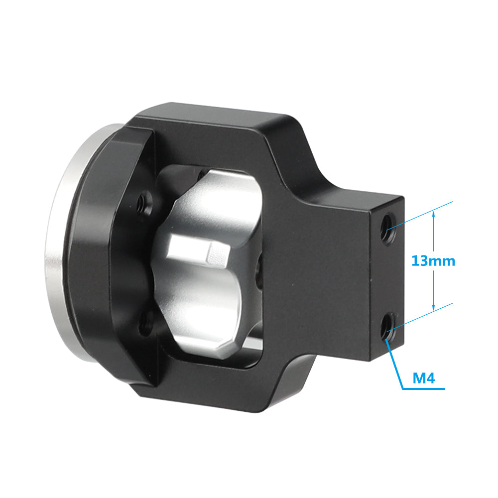 Standard ARRI Rosette M6 Extension Mount with M6 thread screw For DSLR Camera Cage Wooden Handgrip TOPCINE