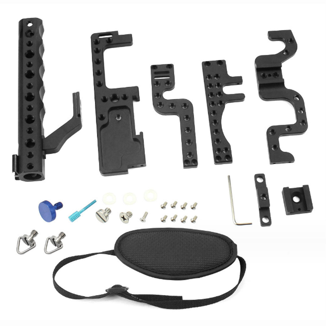 Topcine Lumix GH4 Cage with Top Handle Grip, for Panasonic Lumix GH4 / GH3 Camera Rig Photo Studio Kit TOPCINE