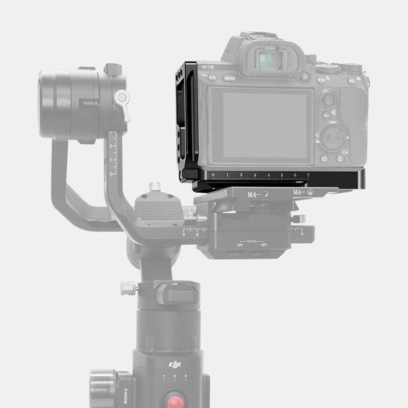Quick Release L Plate/Bracket Holder Hand Grip for Sony A7MⅢ SLR A7RⅢ A9 Camera Base Handle Vertical QR Board Mounting TOPCINE