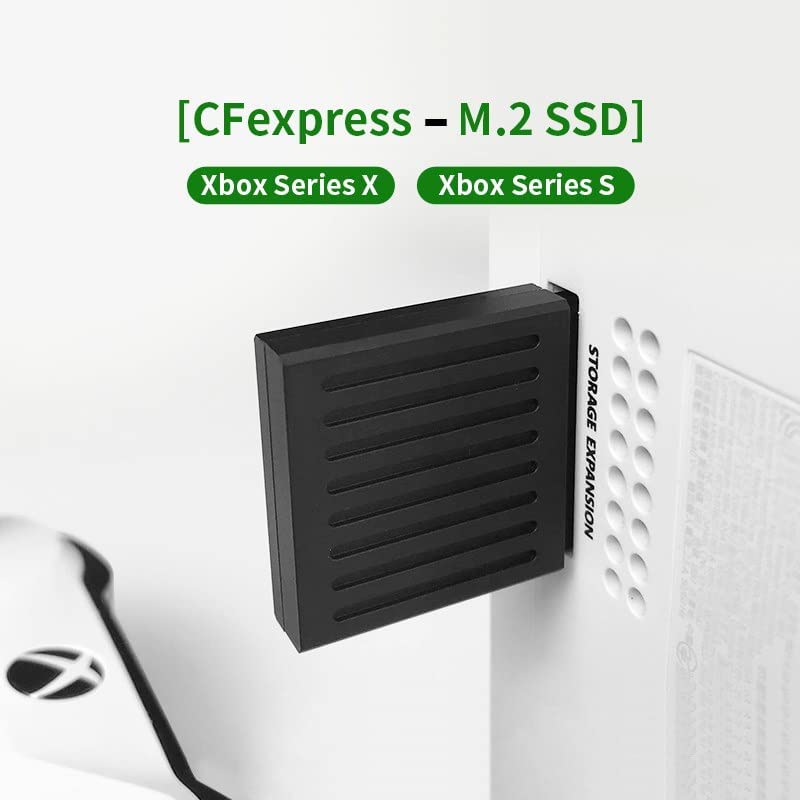 Topcine CF-Express Type-B to M.2 NVMe 2230 M-Key Adapter CFE for Xbox Series X&S CH SN530 SSD PCIe4.0 Expansion Memory Card CFexpress Card Adapter TOPCINE