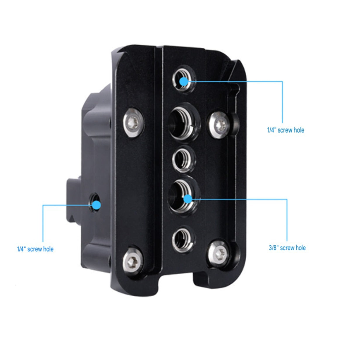 DJI Ronin RS2 RS3Pro RS4Pro RS3 RS4 RS5 Stabilizer Power Supply Base Quick Lock with Multiple Extension Interfaces
