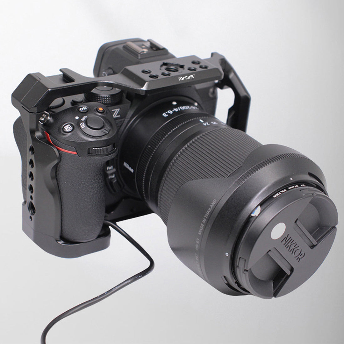 Z5II Z6III Camera Cage for Nikon Z5II Z6III/Z5/Z6/Z7/Z6II/Z7II Arca-Swiss Base