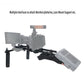 Professional Shoulder Rig Support Kit for Most DSLR Video Cameras Handheld Shoulder Mount Support Video Camera Anti-shake Stabilizer Kit for Vlogging Filmmaking Social Media Content Creation Outdoor Shooting