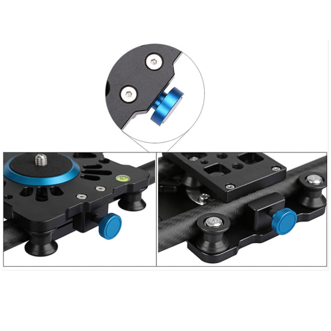 Carbon Fiber Motorized Camera Slider Dolly 60cm/80cm for Video TOPCINE