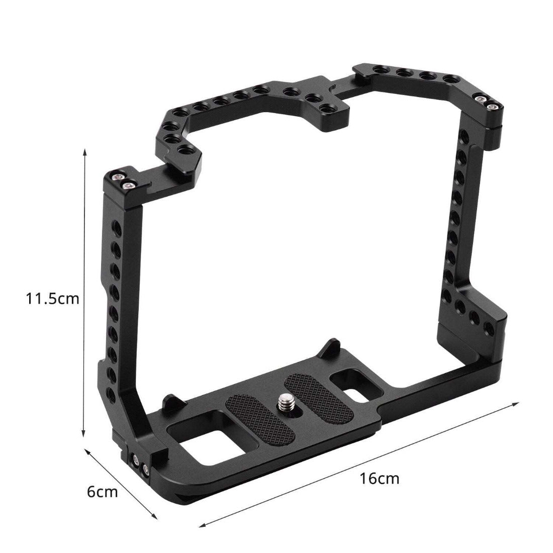 Canon EOS 90D 80D 70D Camera Cage with Cold Shoe Mount & Quick Release Base camera cage TOPCINE