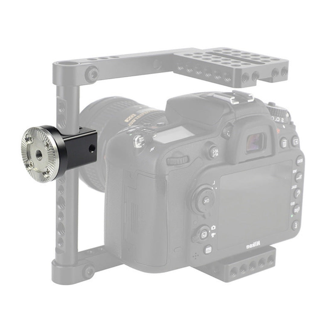 M6 Thread ARRI Style Rosette Mount Applicable with 15mm Single Rod Clamp TOPCINE