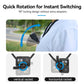 Phone Action Camera 2 in 1 Neck Hold Mount for GoPro Insta360 DJI OSMO Action Universal Action Camera Phone Accessories