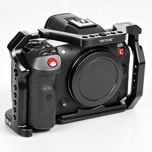 R63 Camera Cage for Canon EOS R6III R5 R5C R6 R6II with Arca Swiss Base camera cage TOPCINE