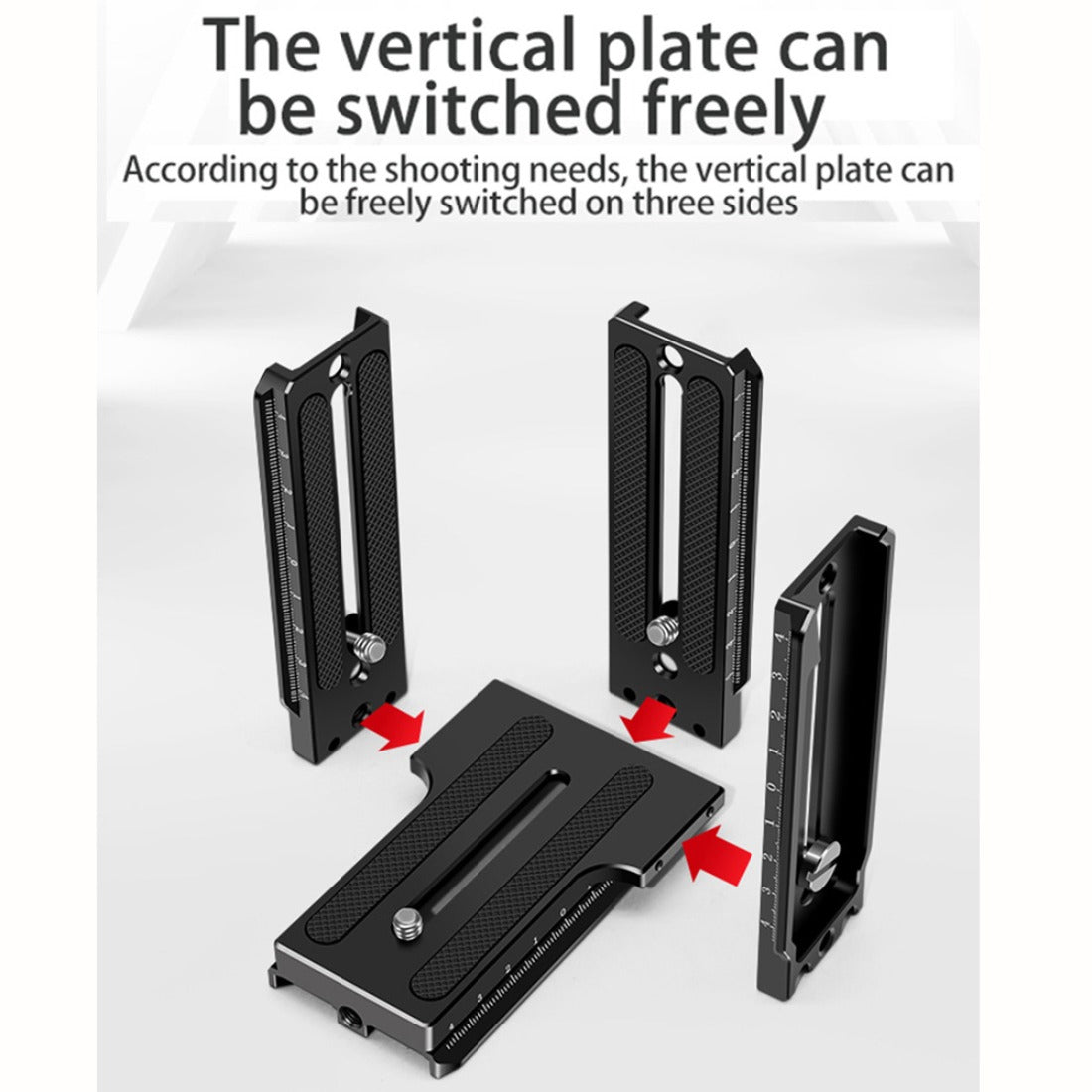 Quick Release Vertical Camera Mount for DJI RS2 RSC2 RS3 & Zhiyun Weebill S Gimbals camera plate TOPCINE
