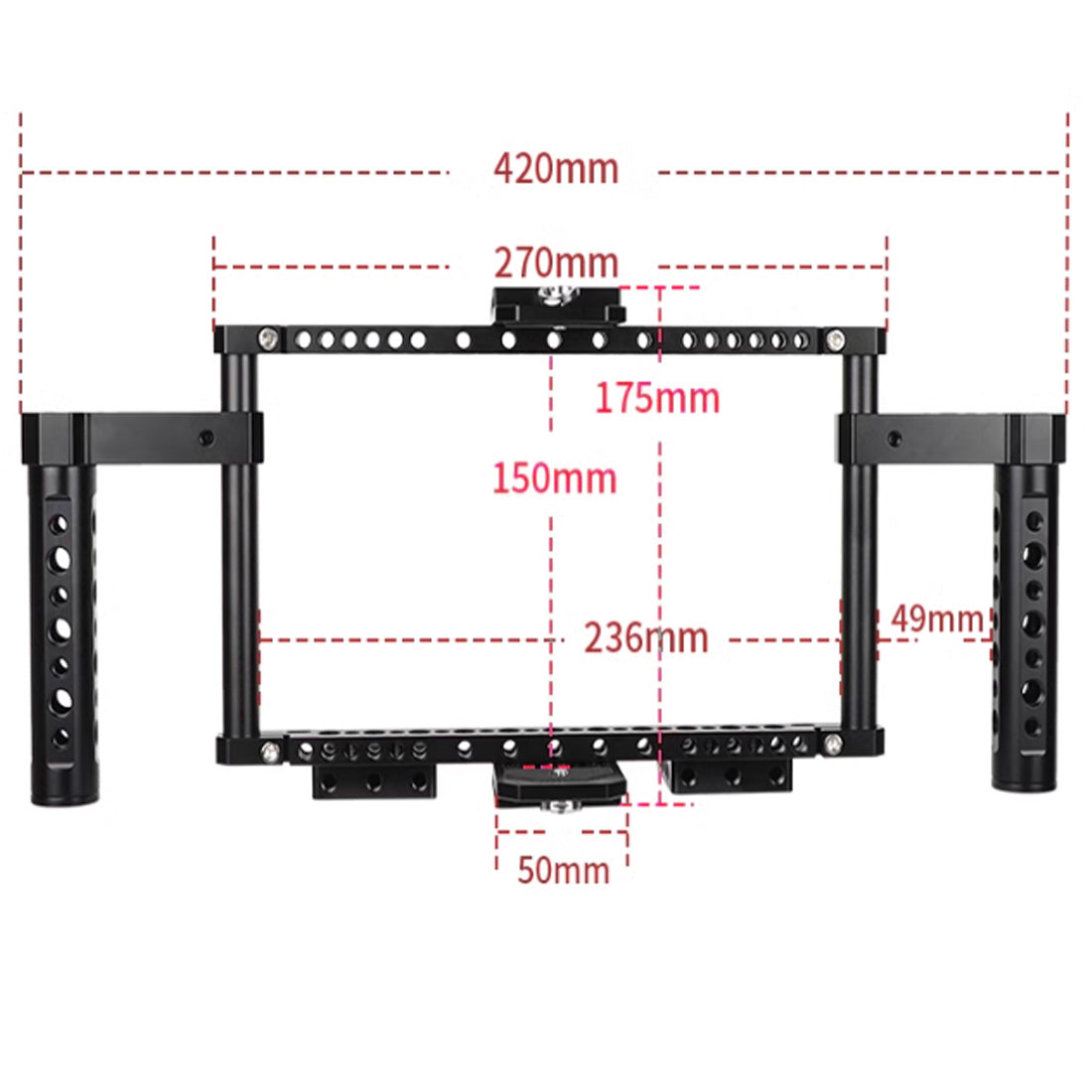 Director's Monitor Cage for Atomos Ninja Inferno 7" Monitor TOPCINE